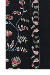 ARTISTIC FLORAL EMBROIDERY SCARF