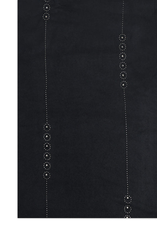 CRYSTAL BLOOM FRINGE SCARF