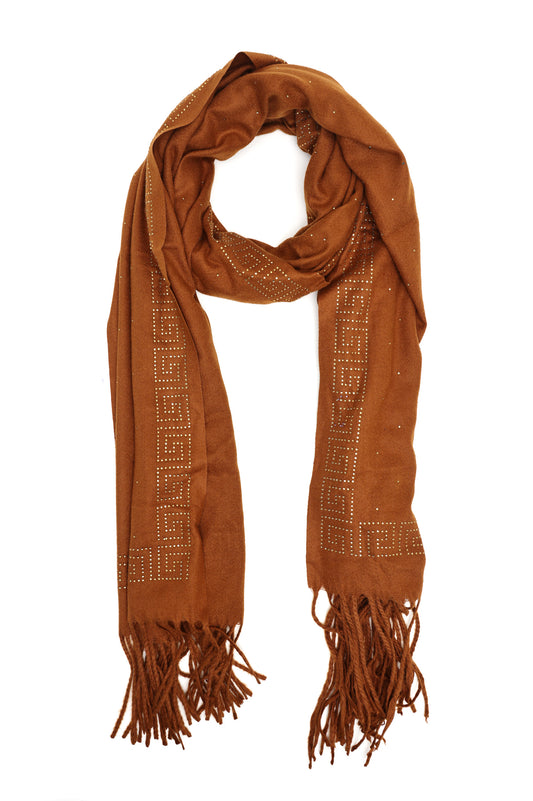 STUDDED CLASSIC SCARF