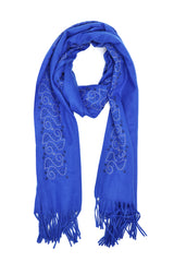CRYSTAL SWIRL SCARF