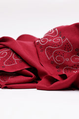 CRYSTAL SWIRL SCARF