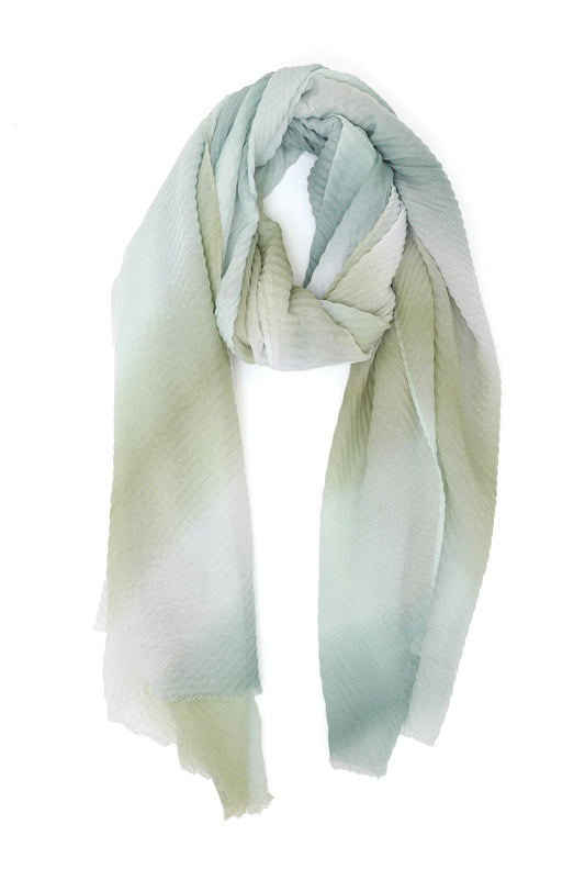 CLOUD TINT SCARF-OLIVE