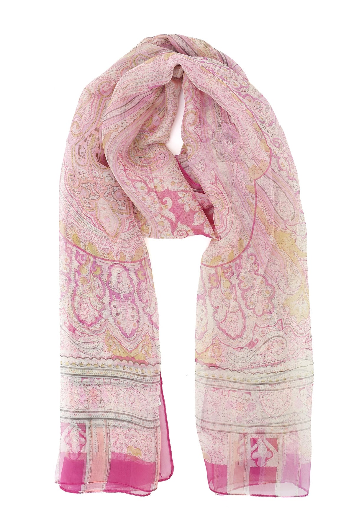 DAWN FLEUR SCARF-PINK