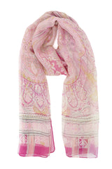 DAWN FLEUR SCARF-PINK