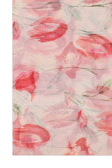 PETALMIST BRUSH SCARF-PINK