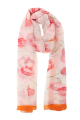 PETALMIST BRUSH SCARF-PINK