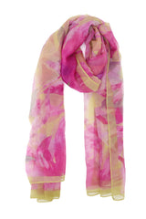 SUNPETAL MISTY TONE SCARF-PINK