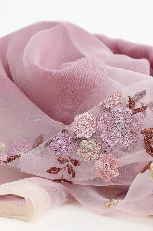 ORCHID OPULENCE SCARF