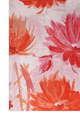 BLOOM WEAVE STOLE-PINK