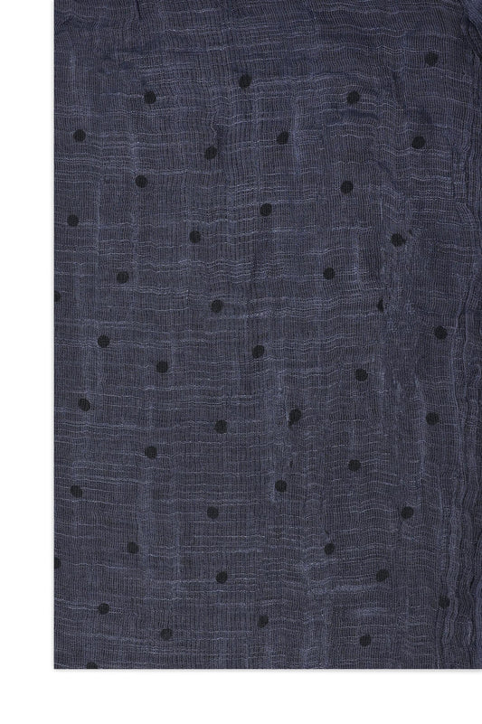 DELICATE SHEER SCARF-NAVY