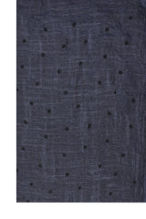 DELICATE SHEER SCARF-NAVY