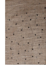 DELICATE SHEER SCARF-BROWN