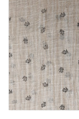 MICRO PATTERN STOLE-BEIGE