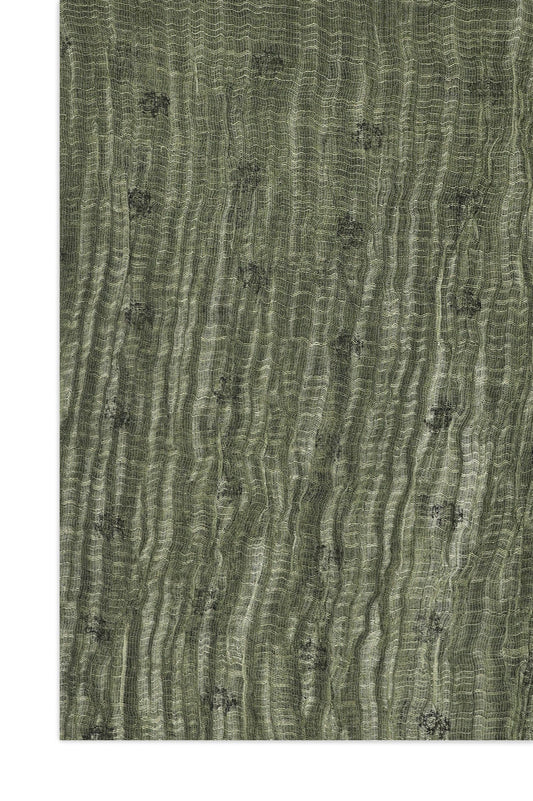 MICRO PATTERN STOLE-OLIVE