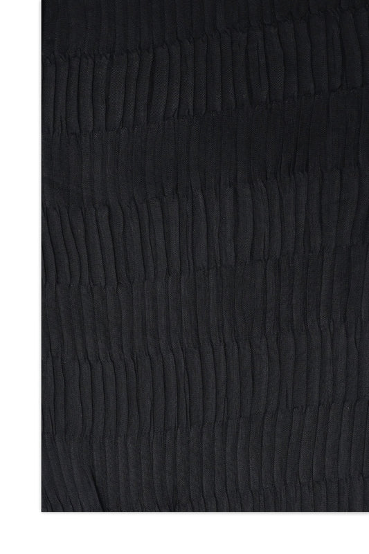 NATURAL SOFT SCARF-CHARCOAL