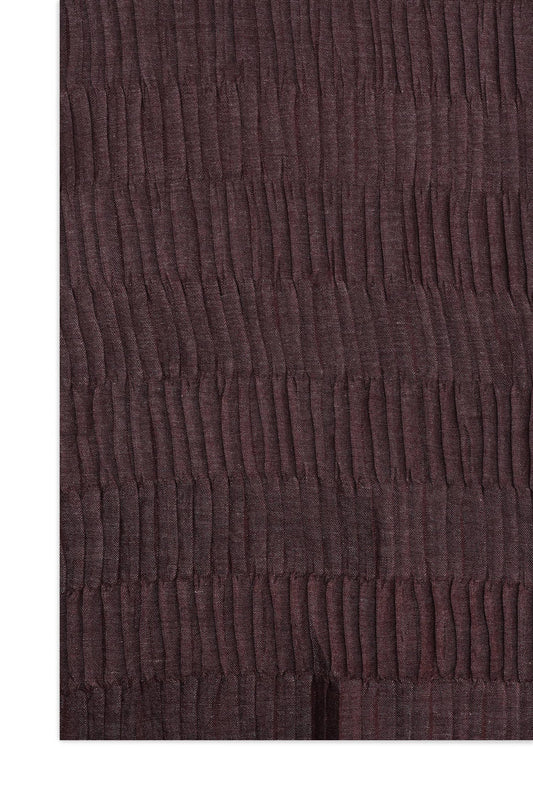 NATURAL SOFT SCARF-DK/BROWN