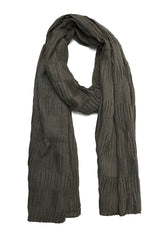 NATURAL SOFT SCARF-OLV/GREEN