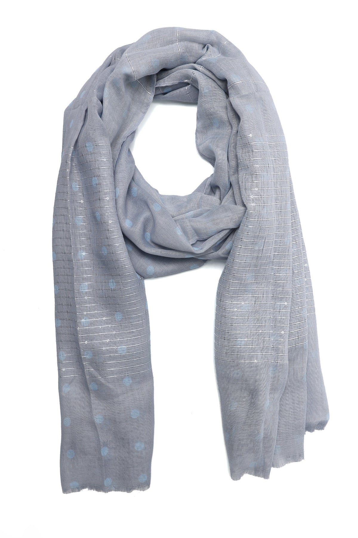 GENTLE HARMONY SCARF-LT/GREY