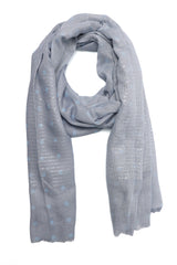 GENTLE HARMONY SCARF-LT/GREY