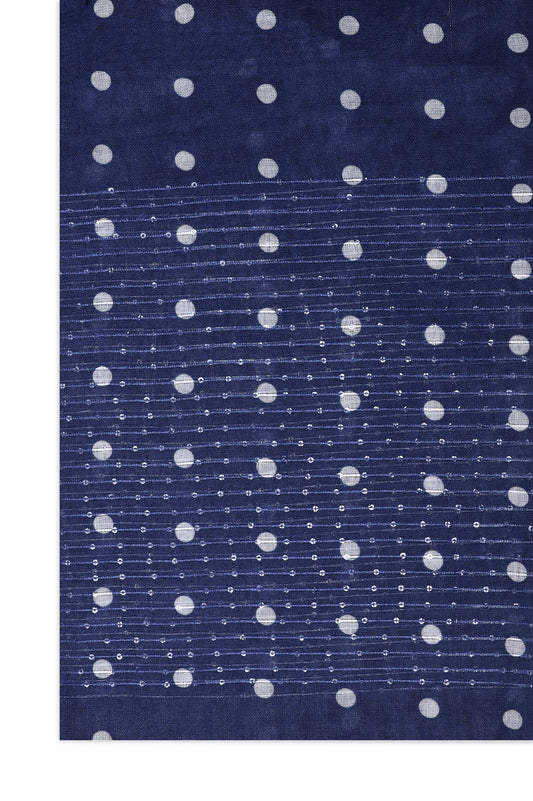 GENTLE HARMONY SCARF-NAVY