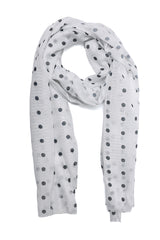 GENTLE HARMONY SCARF-WHITE