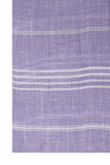 SOFT FRINGE LINER SCARF-PURPLE
