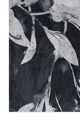 SHADOW CANVAS LUXE SCARF-BLK/WHT