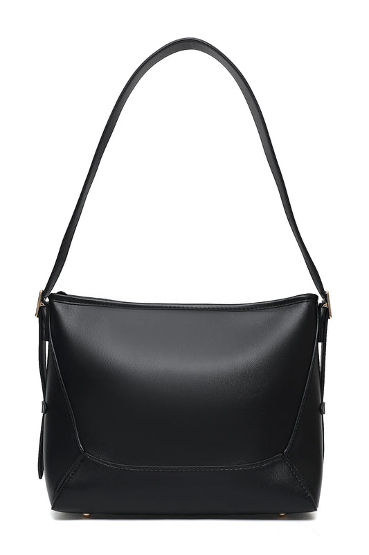 Minimalist Shoulder Bag-Black