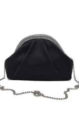 OPAL EVENING CLUTCH-BLACK