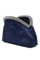 OPAL EVENING CLUTCH-BLUE