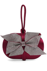 BELLE ÉTOILE EVENING WRISTLET-RED