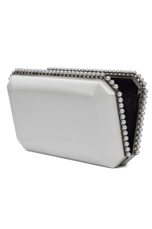 HARMONY CLUTCH-IVORY