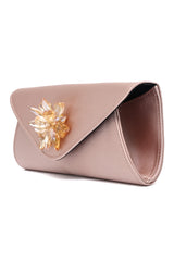JEWEL GLAM CLUTCH-CHAMPAGNE