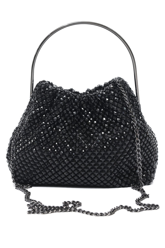 GLAMOROUS SPACIOUS BAG-BLACK