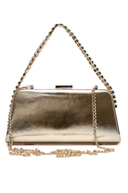 GLOW OCCASION CLUTCH-GOLD