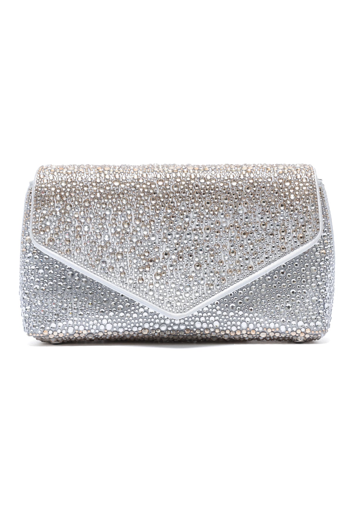 STARDUST ENVELOPE CLUTCH-CHAMPAGNE