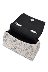 PEARL CONSTELLATION CLUTCH-BEIGE