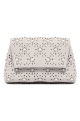 PEARL CONSTELLATION CLUTCH-BEIGE