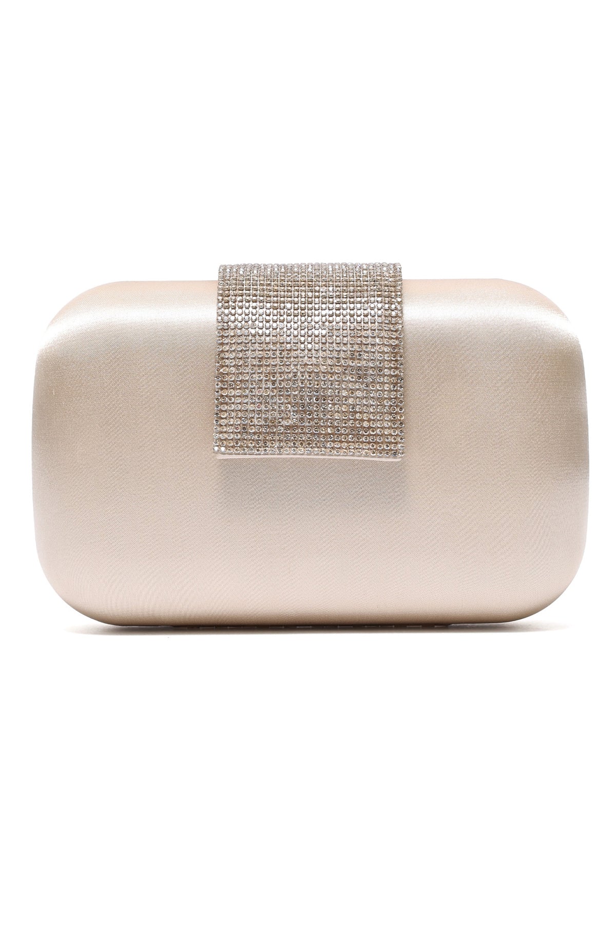 SPARKLE TAB CLUTCH-GOLD