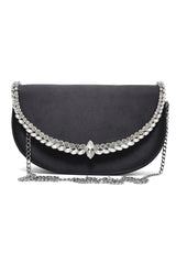 MARQUISE ARC CLUTCH-BLACK