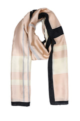 CLASSIC CHECK SCARF-PINK