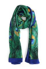 WILDFLOWER WHISPER SCARF-GREEN