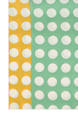 VIOPETAL GLAZED ART SCARF-YELLOW