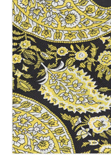 VELAFLOW ABSTRACT LILAC SCARF-YELLOW/BLK