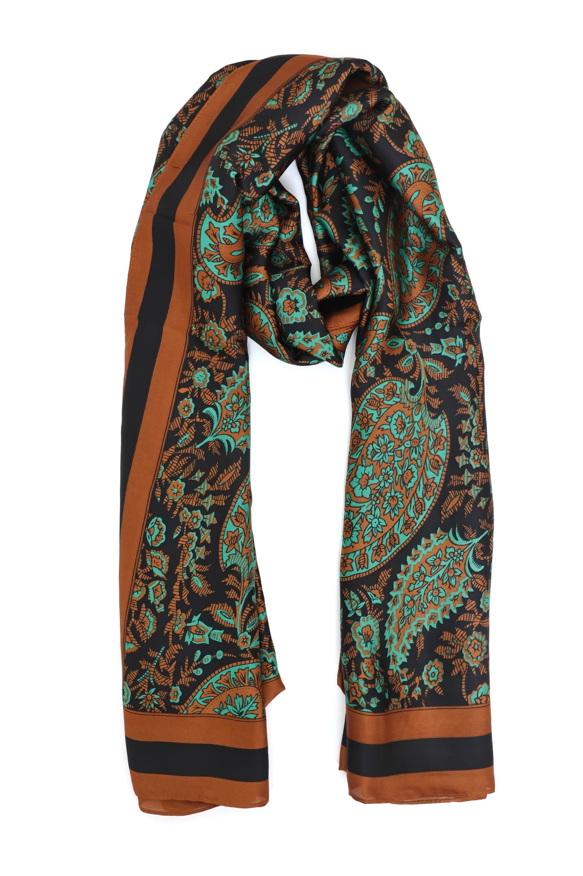 VELAFLOW ABSTRACT SCARF-BLACK-NAVY