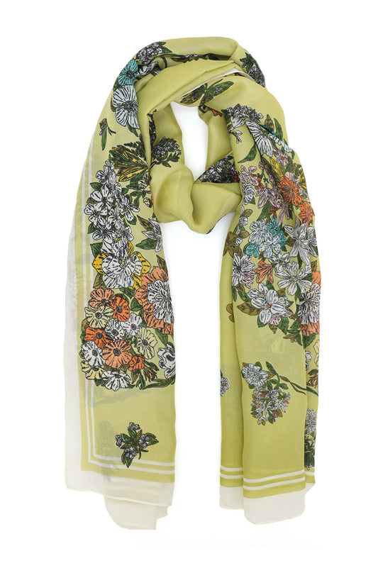 LUXLAVANDA ART INFUSED SCARF