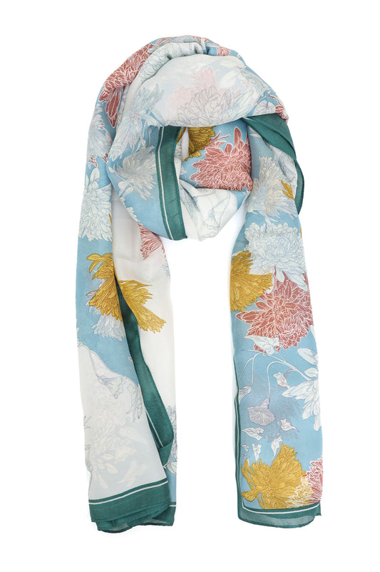 ETHERPUR WAVE PRINT SCARF