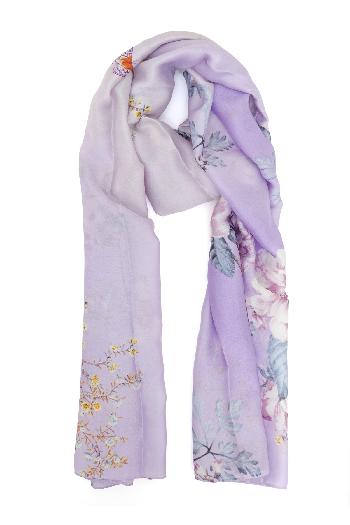 VIOFLAIR MODERN ART SCARF-PURPLE
