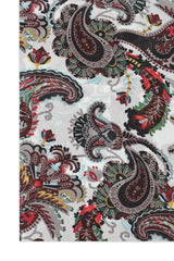 LUXLAVANDA ART INFUSED SCARF-WHITE