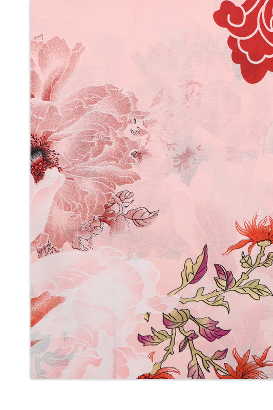 DEW PETAL STOLE-PINK